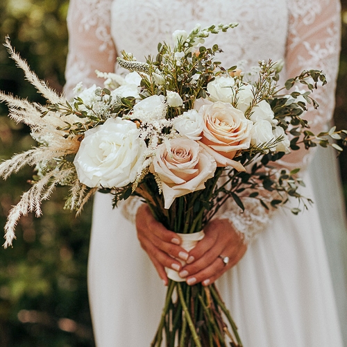 Oceanfront Vista Wedding Bride Bouquet